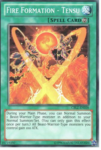 Fire Formation - Tensu - Common - King Gaming