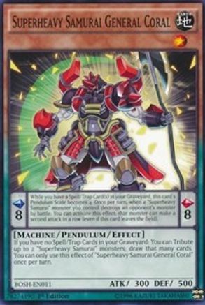 Superheavy Samurai General Coral - Common - King Gaming