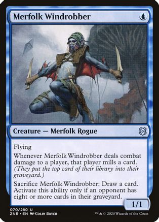Merfolk Windrobber - #70 - U - King Gaming