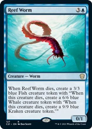 Reef Worm - #127 - R - King Gaming