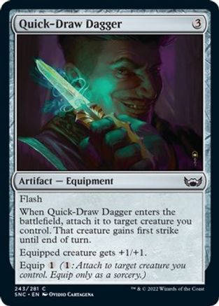 Quick-Draw Dagger - #243 - C - King Gaming
