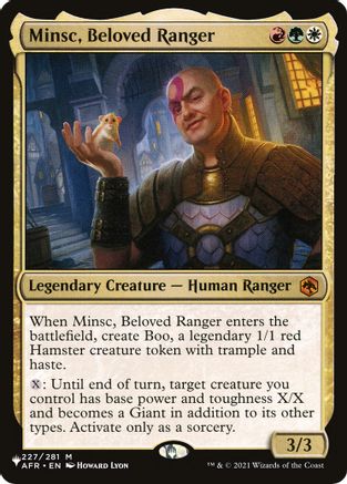 Minsc, Beloved Ranger - #227 - M - King Gaming
