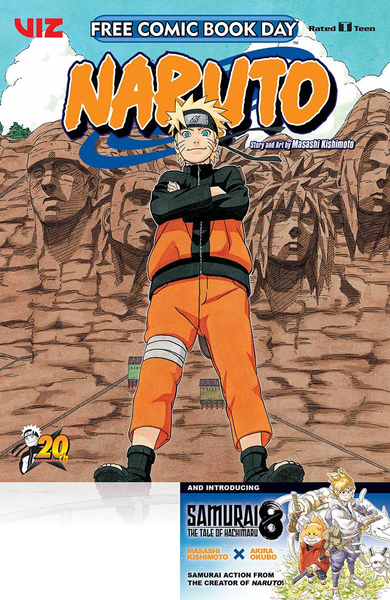 FCBD 2020 NARUTO SAMURAI 8 VIZ MANGA - Geeked Out Goods