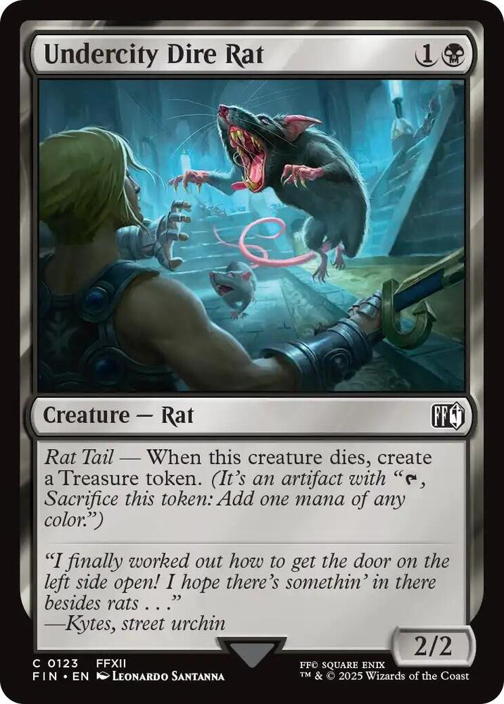 Undercity Dire Rat - FINAL FANTASY