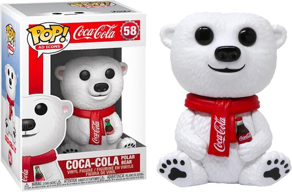 Funko Pop! AD Icons: Coca-Cola - Polar Bear - Geeked Out Goods