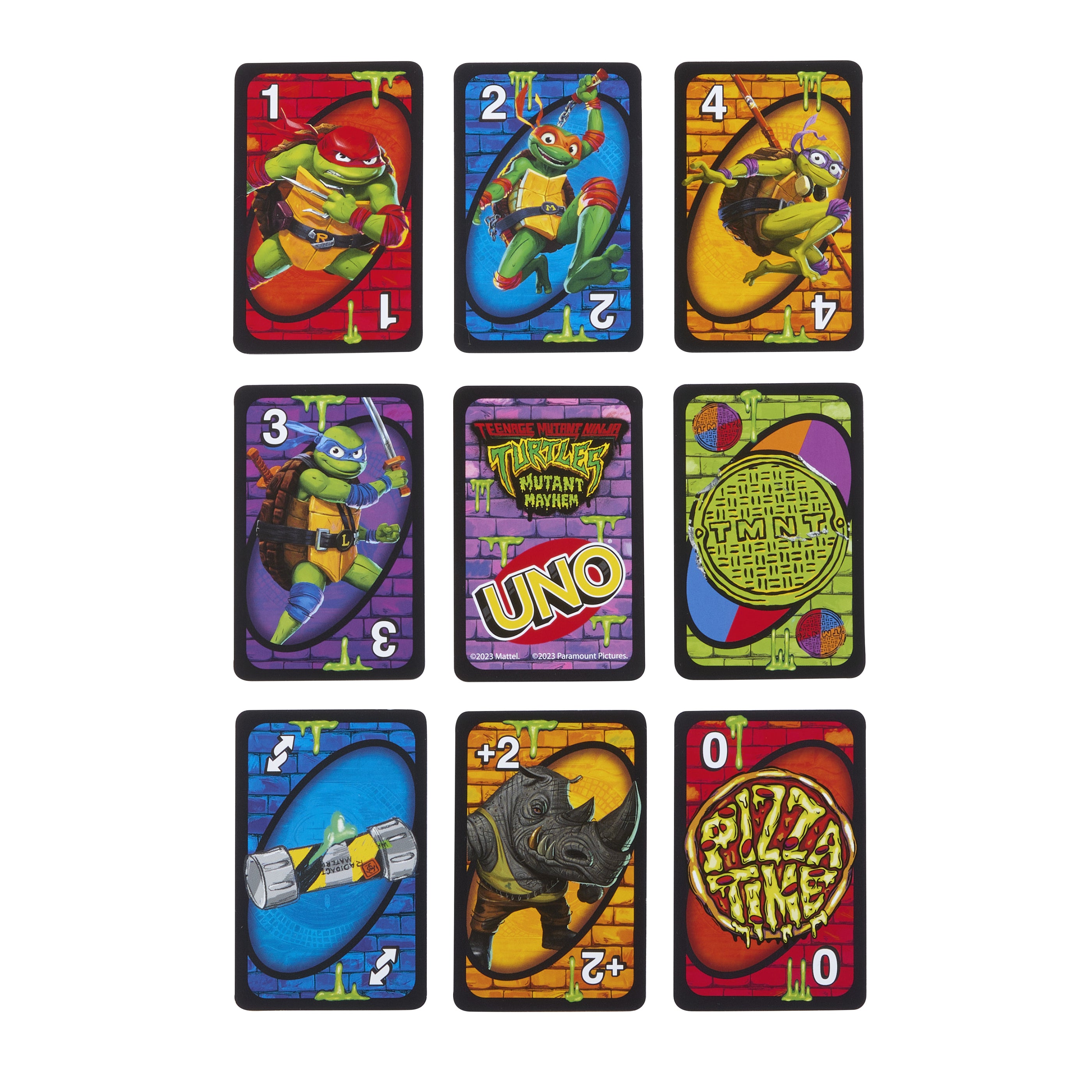 UNO TEENAGE MUTANT NINJA TURTLES CARD GAME - King Gaming