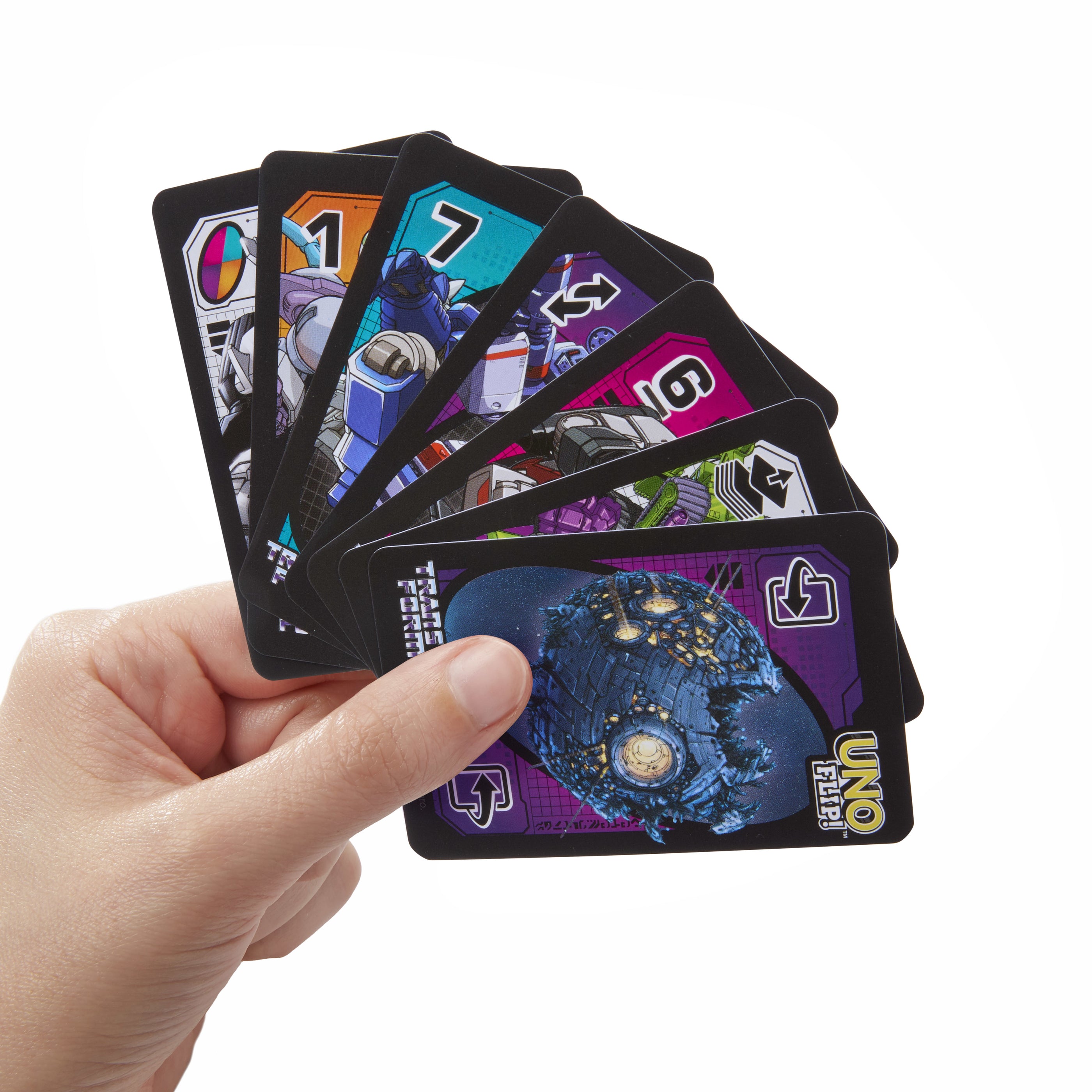 UNO FLIP TRANSFORMERS CARD GAME - King Gaming