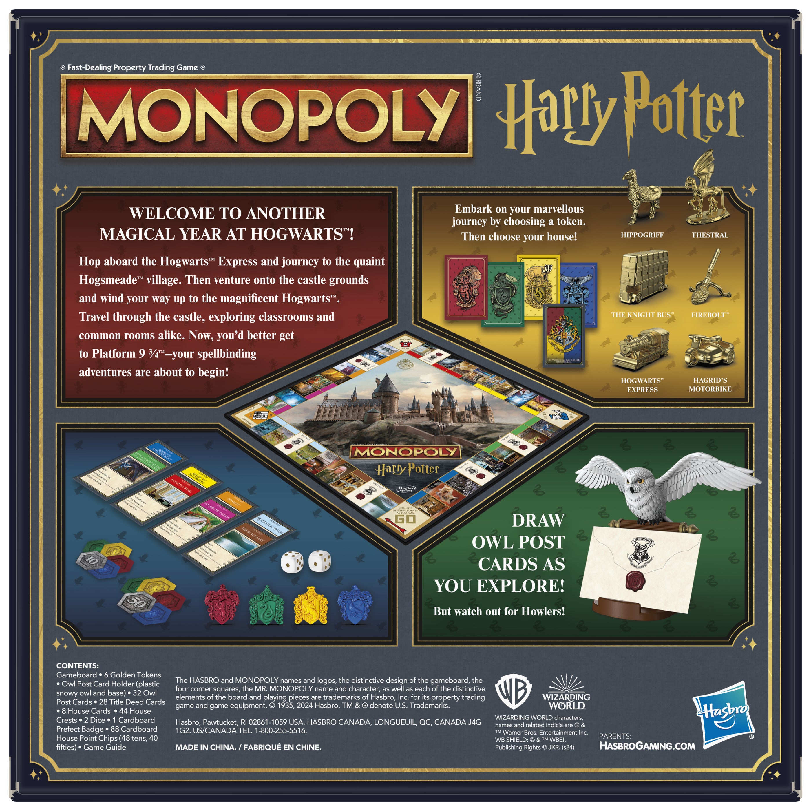 MONOPOLY HARRY POTTER BOARD GAME - King Gaming