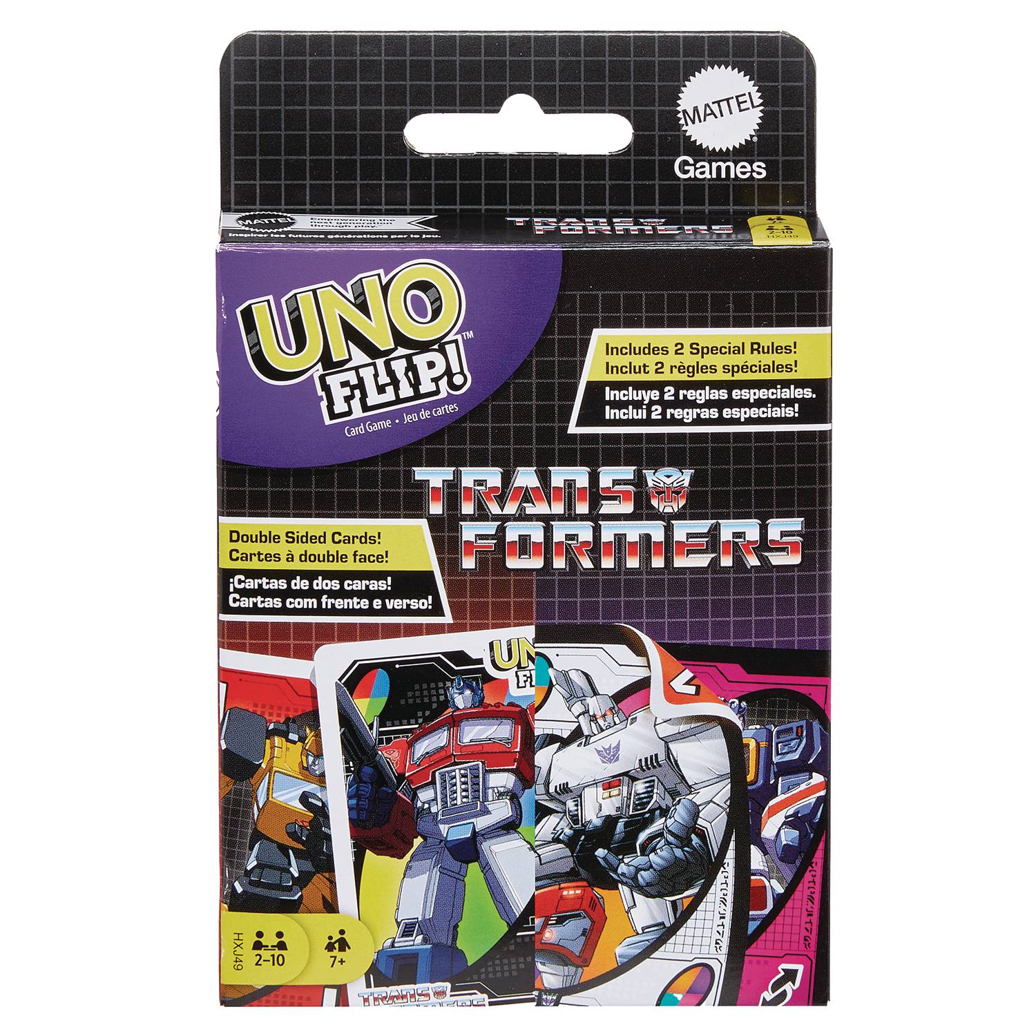 UNO FLIP TRANSFORMERS CARD GAME - King Gaming