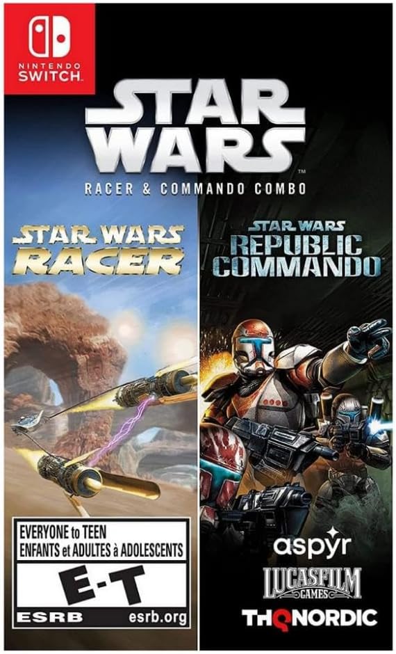 Star Wars Racer & Commando Combo Pack Nintendo Switch - Geeked Out Goods