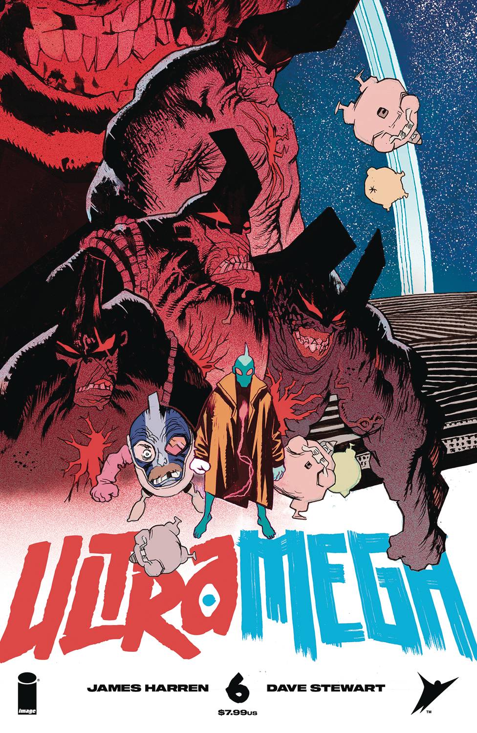 ULTRAMEGA BY JAMES HARREN #6 CVR A HARREN & STEWART - King Gaming