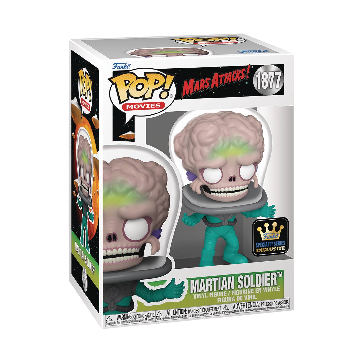 POP MOVIES MARS ATTACKS SOLDIER FIG - Geeked Out Goods