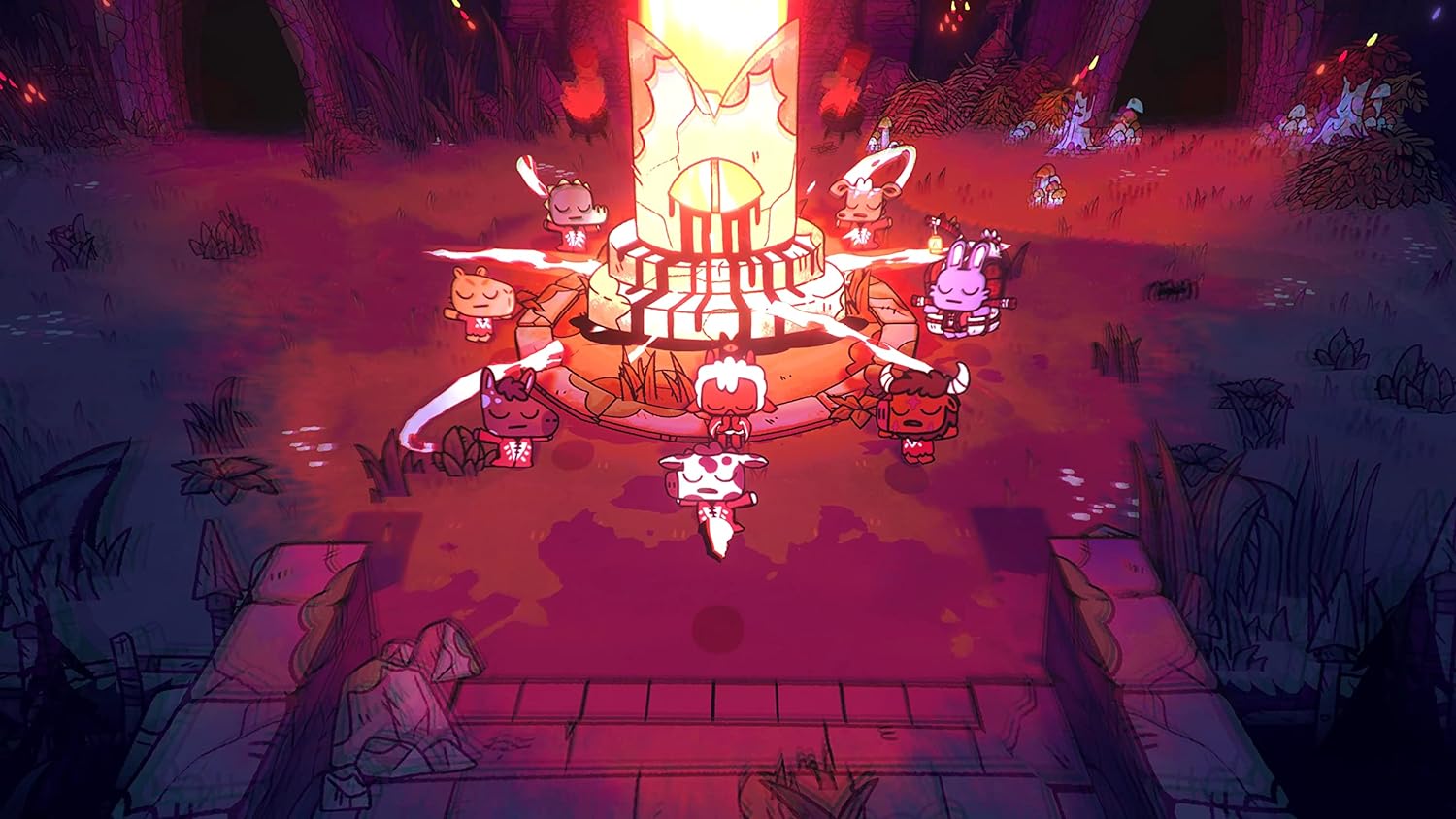 Cult Of The Lamb Nintendo Switch - Standard Edition Edition - Geeked Out Goods