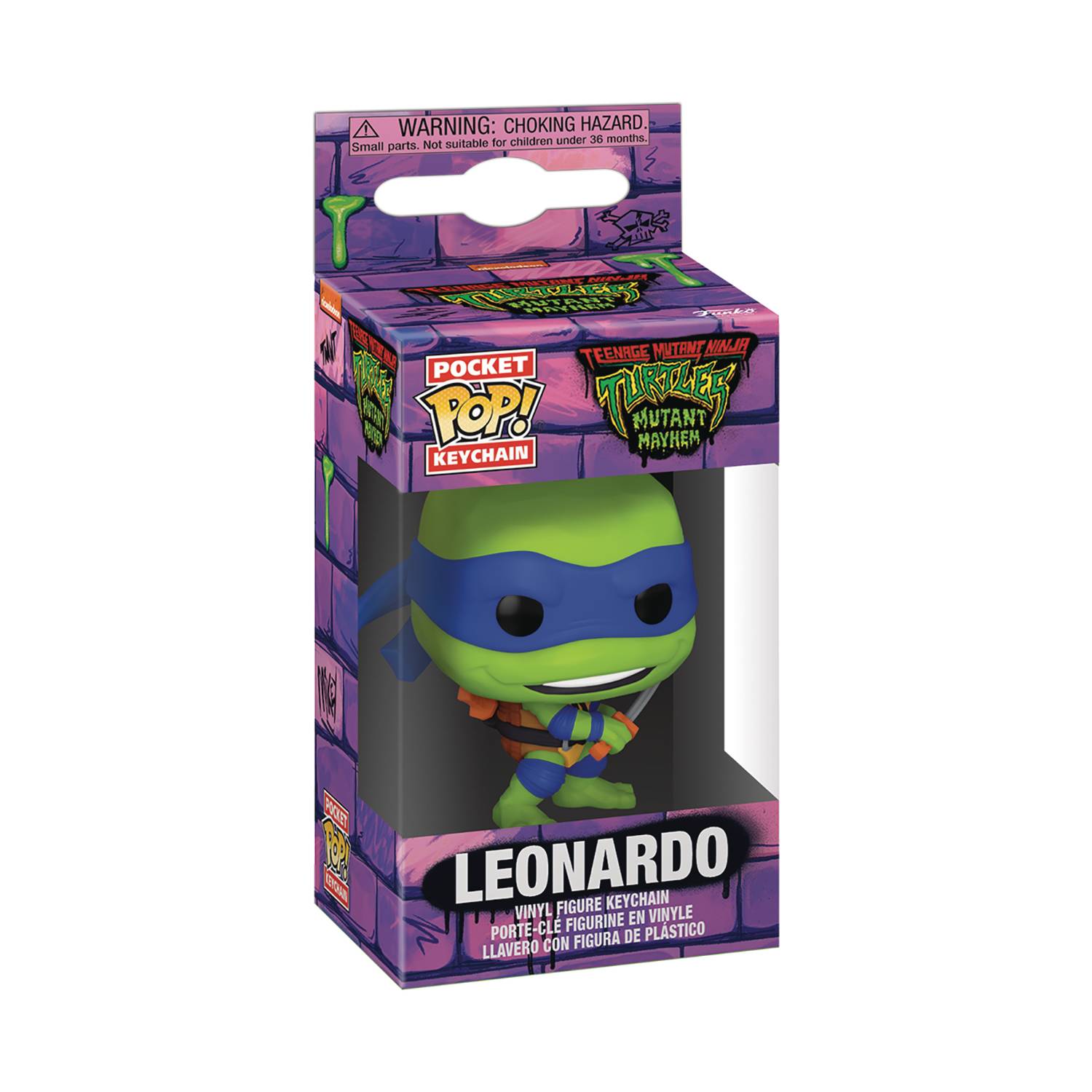 Funko Pop! Keychain: Teenage Mutant Ninja Turtles: Mutant Mayhem - Leonardo - King Gaming