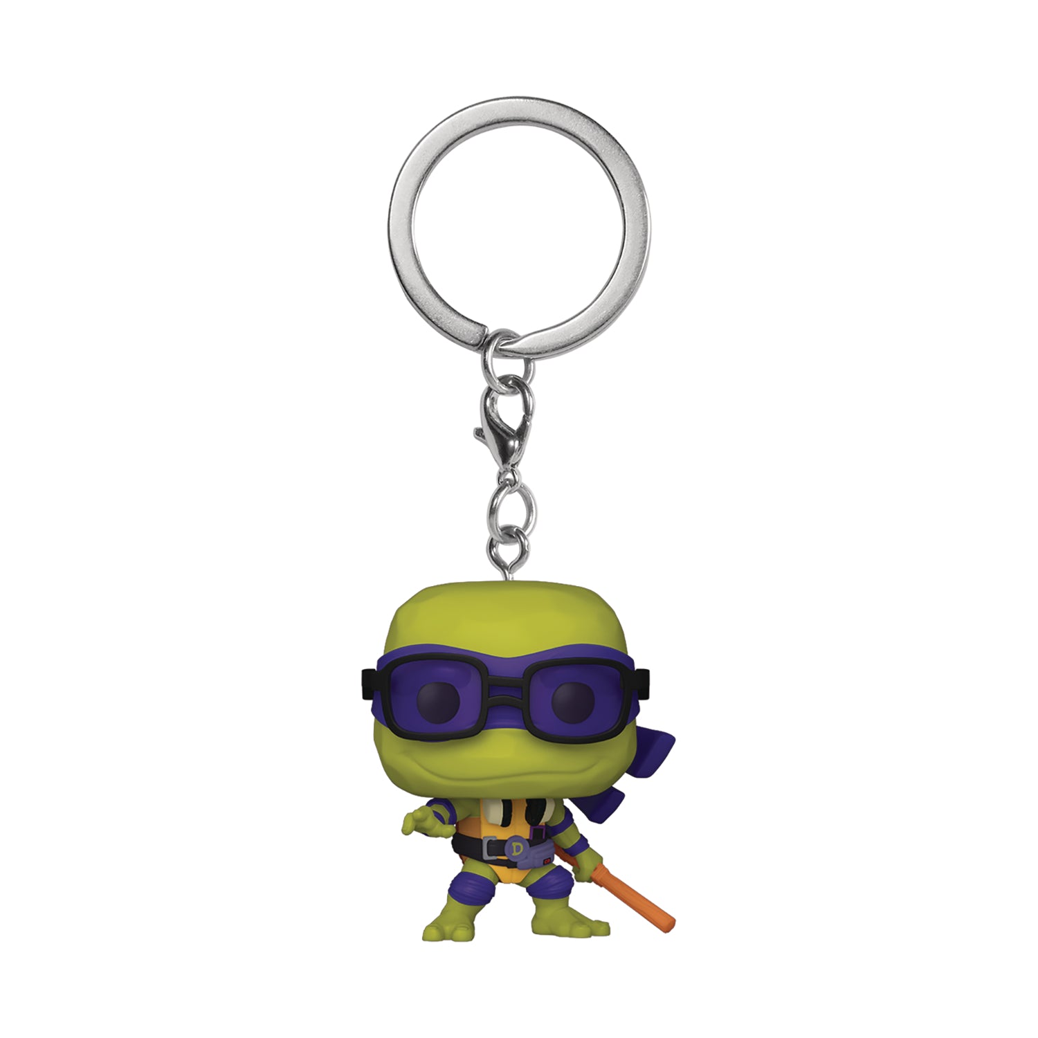Funko Pop! Keychain: Teenage Mutant Ninja Turtles: Mutant Mayhem - Donatello - King Gaming