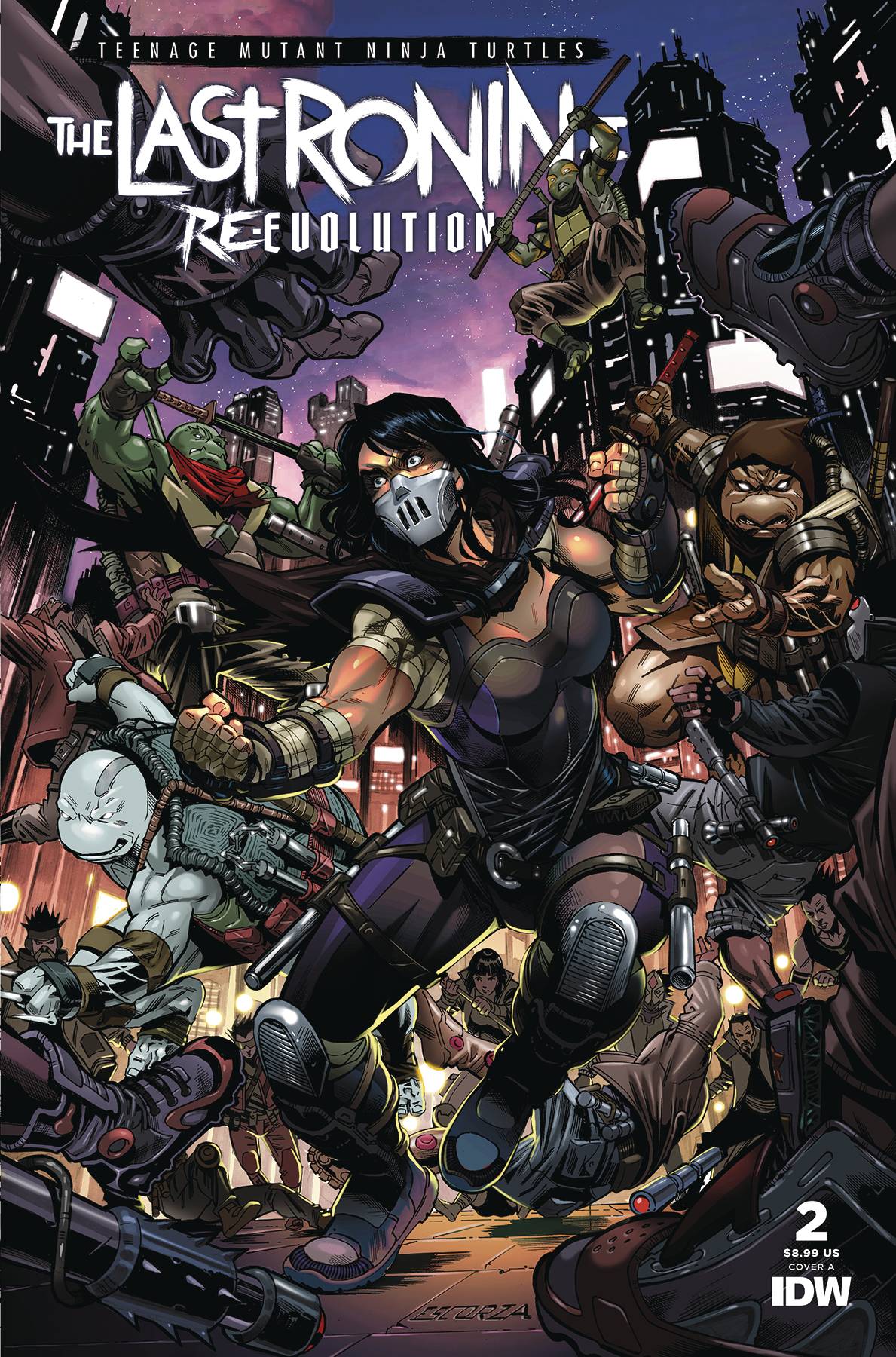 TMNT THE LAST RONIN II RE EVOLUTION #2 CVR A ESCORZAS - King Gaming