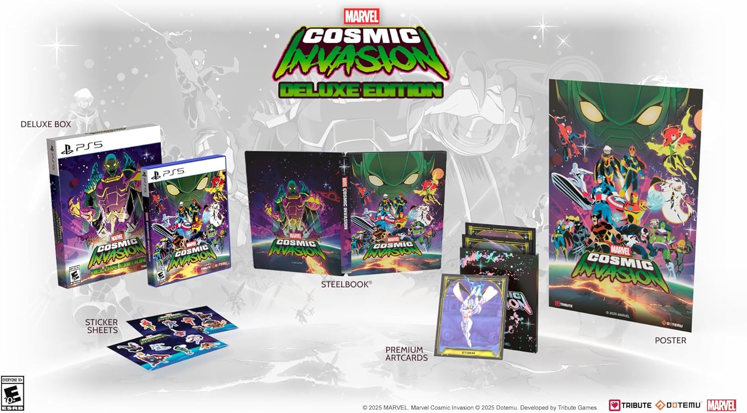Marvel Cosmic Invasion Deluxe Ed - PlayStation 5 - Pre Order - Geeked Out Goods