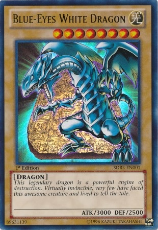 Blue-Eyes White Dragon - Ultra Rare - King Gaming