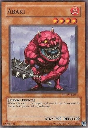 Abaki - Common - Yu-Gi-Oh King Gaming
