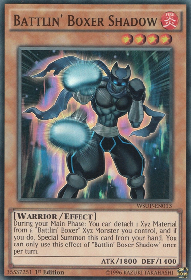 Battlin' Boxer Shadow - Super Rare - King Gaming