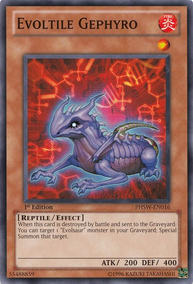 Evoltile Gephyro - Common - Yu-Gi-Oh King Gaming