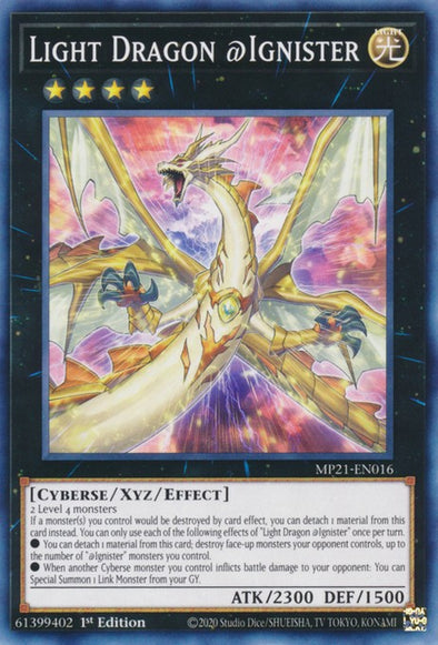 Light Dragon @Ignister - Common - Yu-Gi-Oh King Gaming