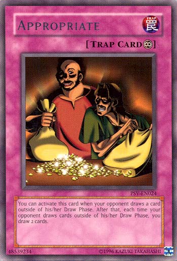Appropriate - Rare - Yu-Gi-Oh King Gaming
