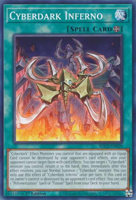 Cyberdark Inferno - NM Common King Gaming