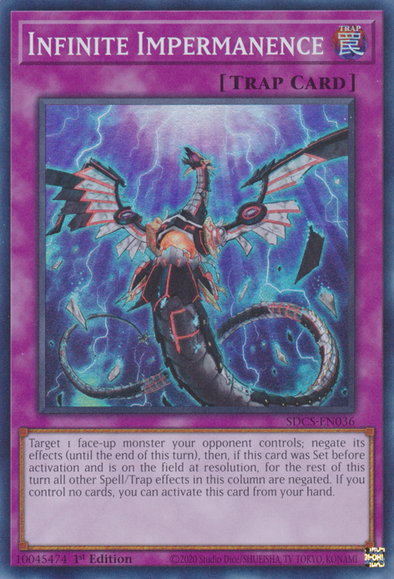 Infinite Impermanence - Super Rare - Yu-Gi-Oh - King Gaming