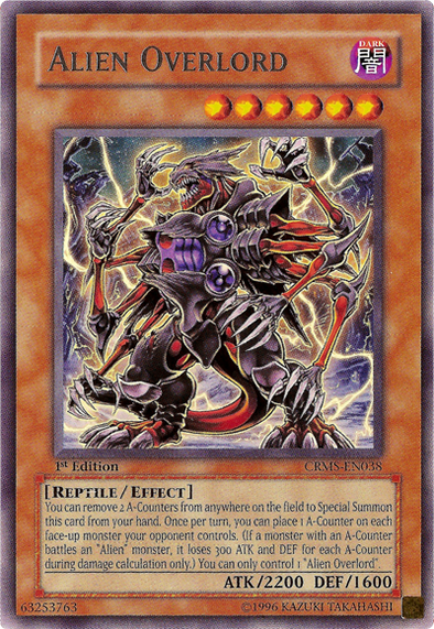 Alien Overlord - Rare - Yu-Gi-Oh King Gaming