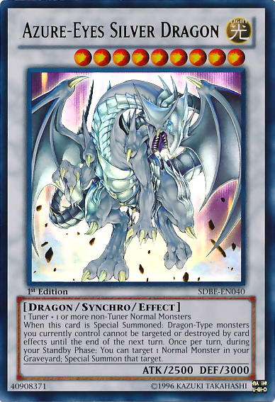 Azure-Eyes Silver Dragon - Ultra Rare - King Gaming
