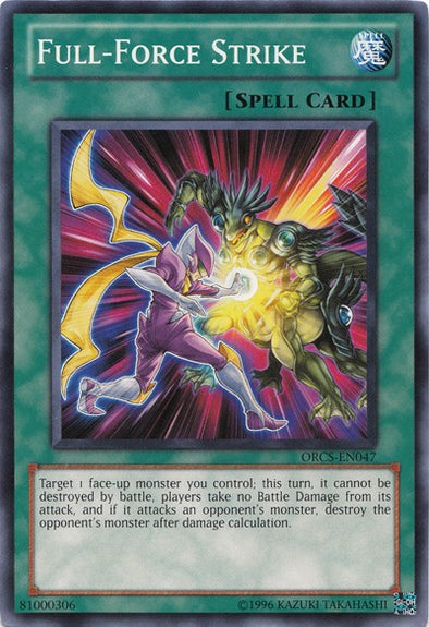 Full-Force Strike - Common - Yu-Gi-Oh King Gaming