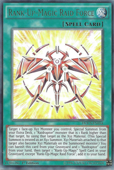 Rank-Up-Magic Raid Force - Rare - King Gaming