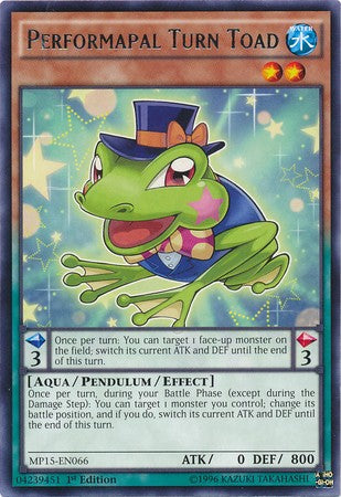 Performapal Turn Toad - Rare - King Gaming