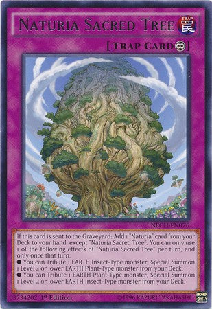 Naturia Sacred Tree - Rare - King Gaming