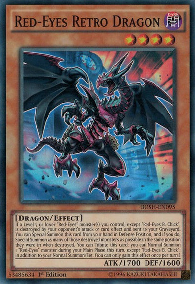 Red-Eyes Retro Dragon - Super Rare - King Gaming
