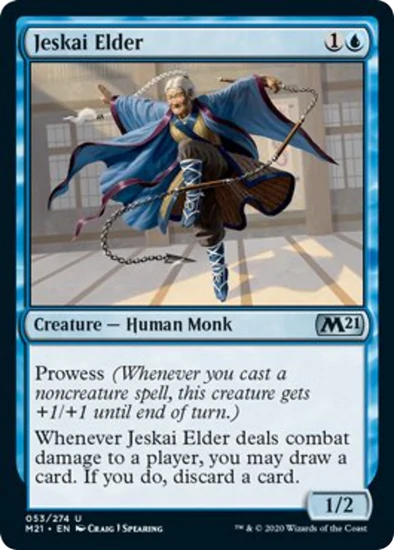 Jeskai Elder - U #53 King Gaming