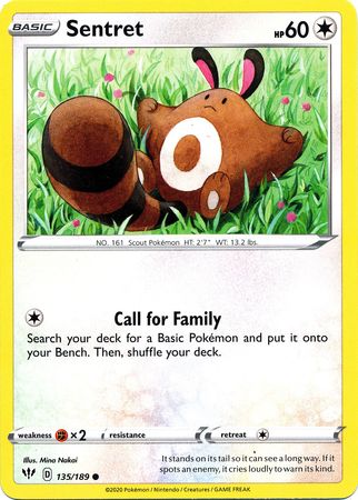 Sentret - 135/189 - Common - King Gaming