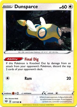 Dunsparce - 137/189 - Common - King Gaming