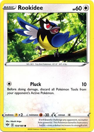 Rookidee - 154/189 - Common - King Gaming