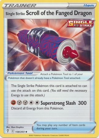 Scroll of the Fanged Dragon - 158/203 - Uncommon - King Gaming