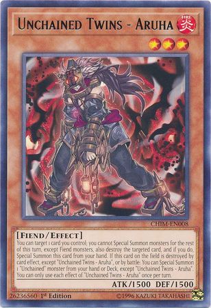 Unchained Twins - Aruha - Rare - King Gaming