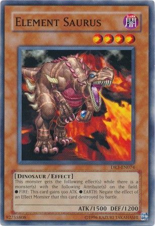 Element Saurus - Common - Yu-Gi-Oh King Gaming