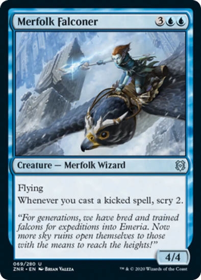 Merfolk Falconer - U #69 King Gaming