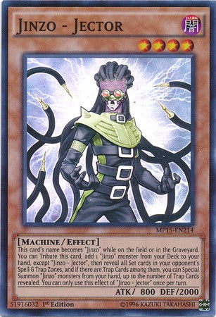 Jinzo - Jector - Super Rare - King Gaming