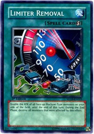 Limiter Removal - Common - Yu-Gi-Oh King Gaming