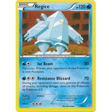 Regice - 24/98 - Rare King Gaming