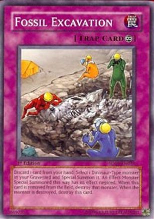 Fossil Excavation - Common - Yu-Gi-Oh King Gaming