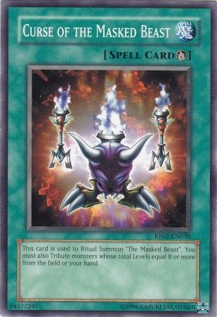 Curse Of The Masked Beast - Common - Yu-Gi-Oh King Gaming