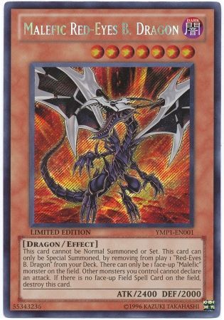 Malefic Red-Eyes B. Dragon - Secret Rare - King Gaming